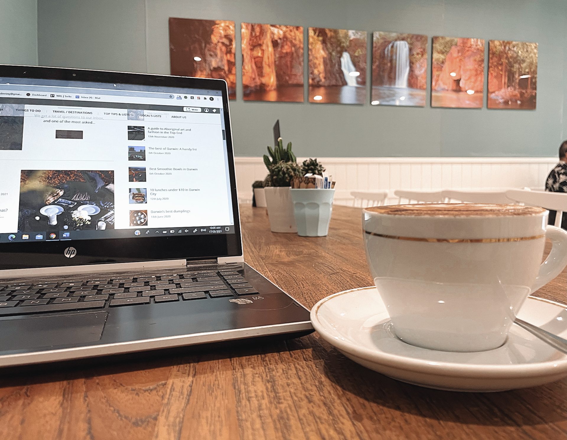 WorkFriendly Cafes in Darwin